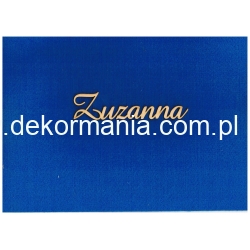 Zuzanna - imię 13,5 x 3 cm (cz:Amaze)